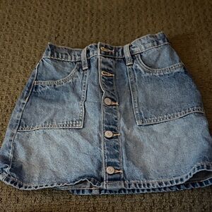 Old Navy Blue Denim Mini Skirt